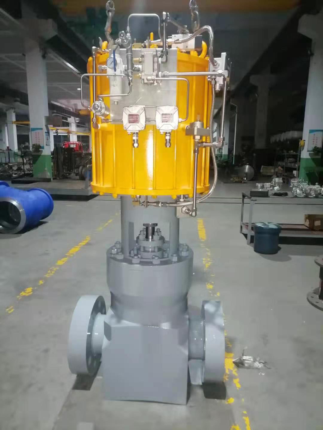 6”—2500LB，氣動高壓雙閘板閥閘閥